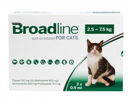 ブロードラインスポットオン猫用2.5〜7.5kg